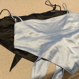 DANIELLE BERNSTEIN Black Camisole Top (Bundle)